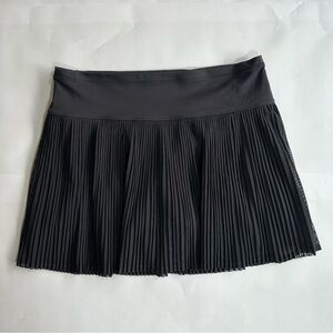IBKUL Black Pleated‎ Skort UPF 50+ Golf Tennis Active Skirt XL